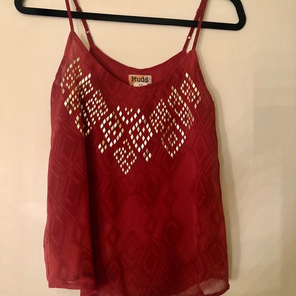 Chiffon tank top - Picture 3 of 3